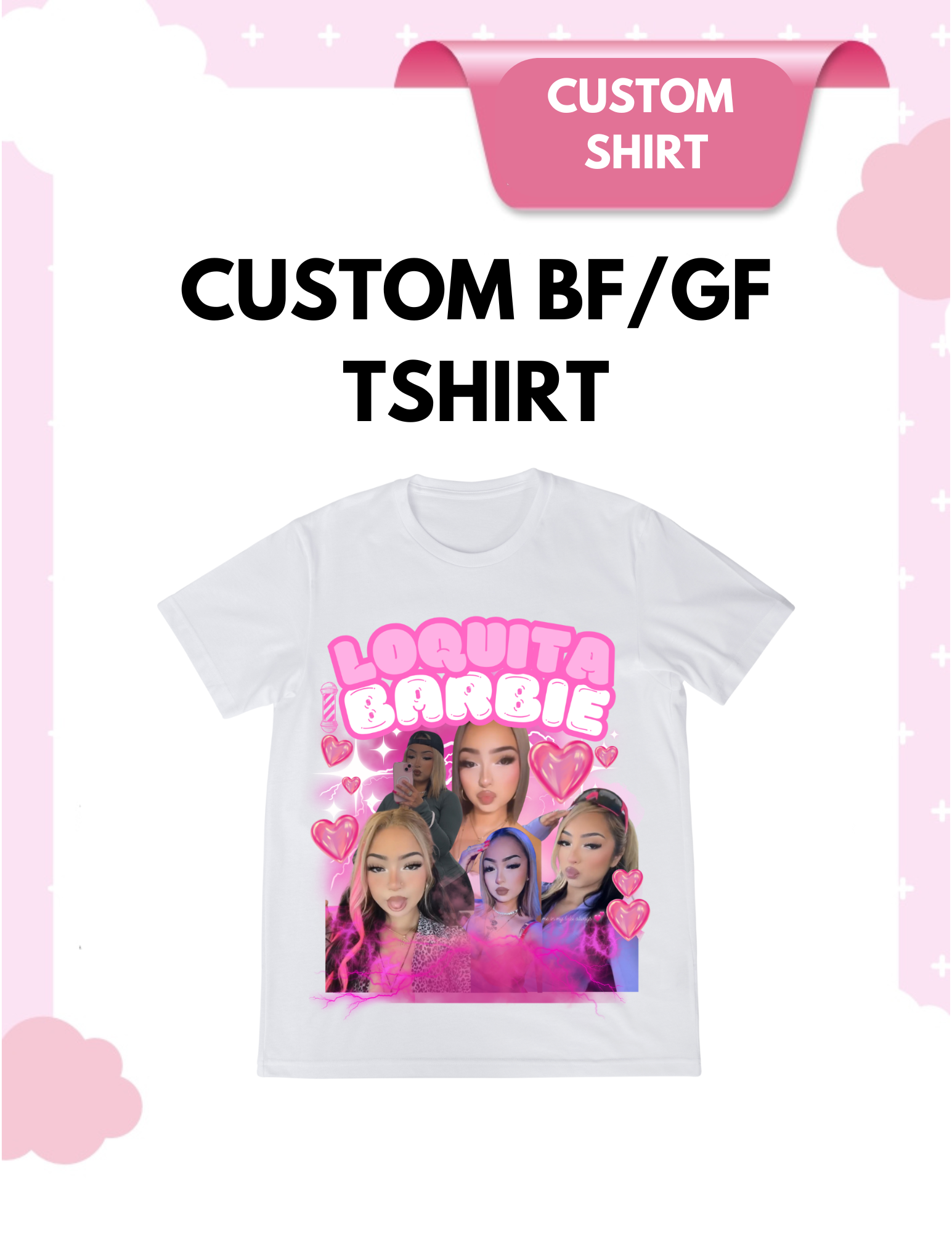 Custom BF/GF T-SHIRT – CreationsbyCA