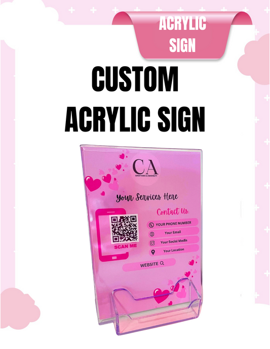 Personalized Acrylic Sign