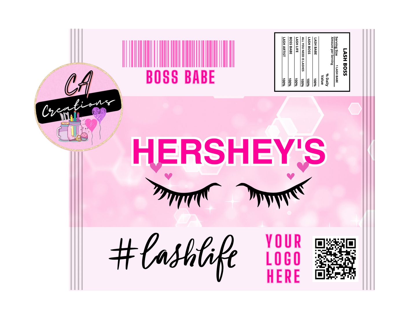 LASH BABE DIGITAL TEMPLATES