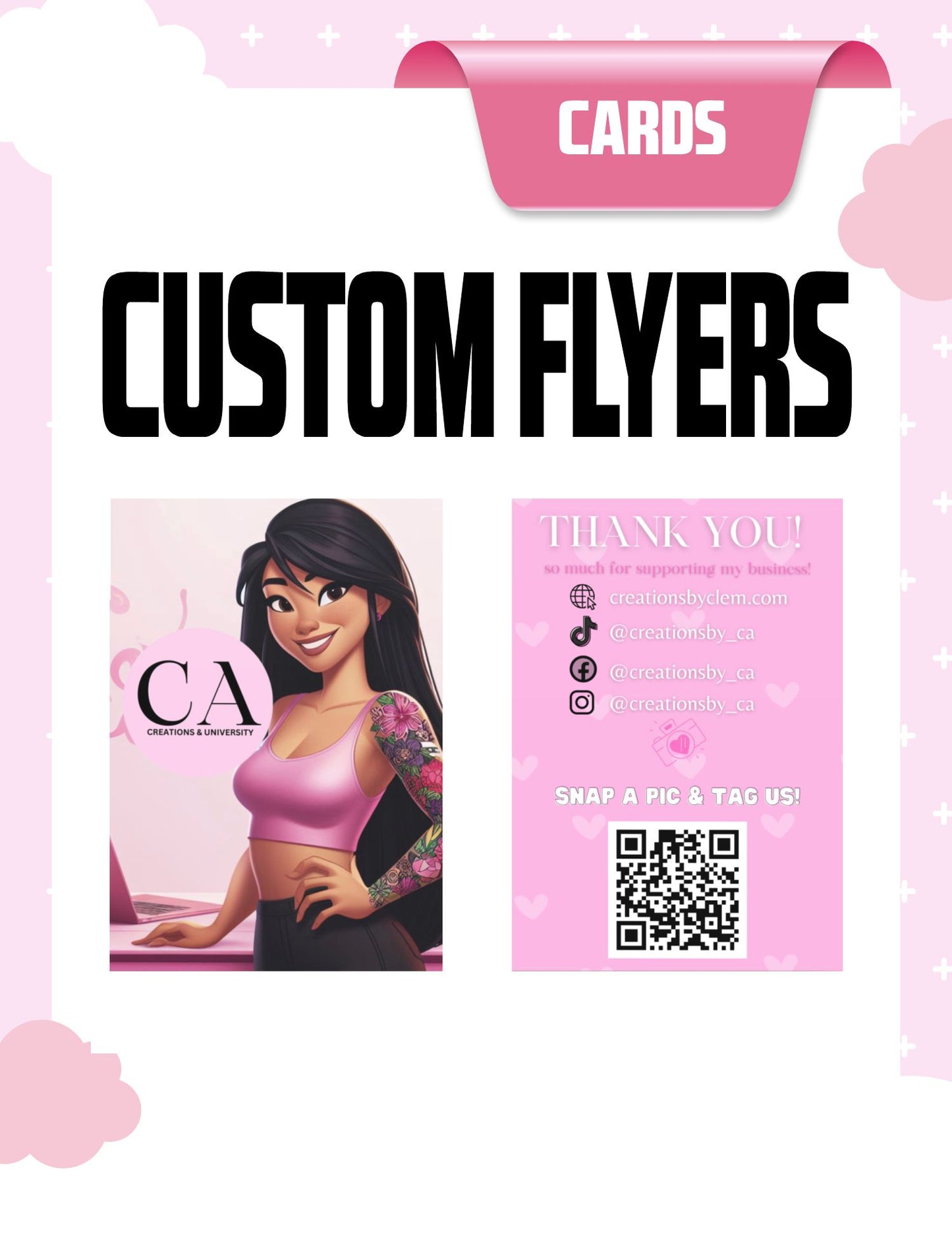 Custom flyers