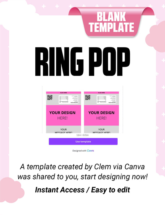 RING POP TEMPLATE