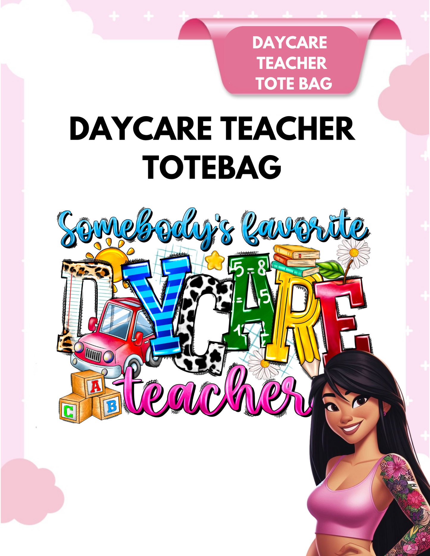 Daycare Teacher Tote