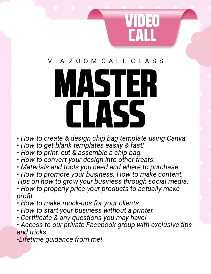 Custom Favor Master Class 1 on 1