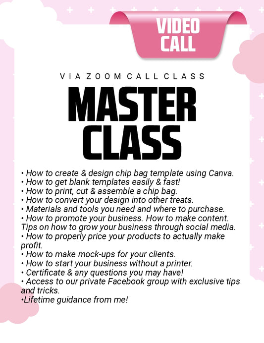 Custom Favor Master Class 1 on 1