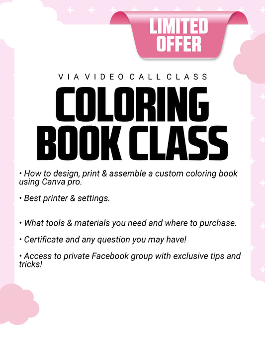 Coloring Book class 1 on 1